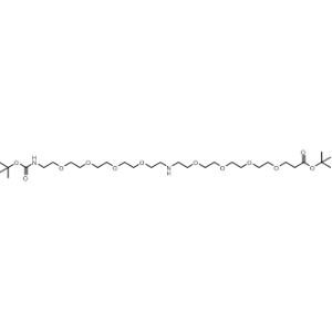 N-(Boc-PEG4)-NH-PEG4-t-butyl ester