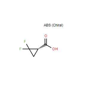 (1S)-2,2-二氟環(huán)丙烷-1-羧酸,(1S)‐2,2‐difluorocyclopropane‐1‐carboxylic acid