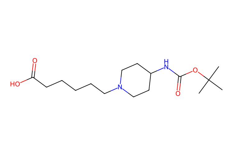 6-(4-{[(叔丁氧羰基)氨基}哌啶-1-基)己酸,6-(4-{[(tert-butoxy)carbonyl]amino}piperidin-1-yl)hexanoic acid