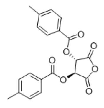 D-(+)-對(duì)甲基二苯甲酰酒石酸酐,[(3S,4S)-4-(4-methylbenzoyl)oxy-2,5-dioxooxolan-3-yl] 4-methylbenzoate