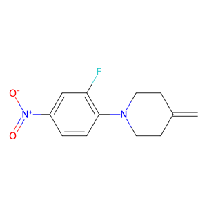 1-(2-氟-4-硝基苯基)-4-亚甲基哌啶