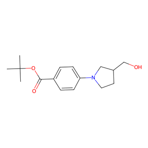 4-(3-(羟甲基)吡咯烷-1-基)苯甲酸叔丁酯,tert-butyl 4-(3-(hydroxymethyl)pyrrolidin-1-yl)benzoate