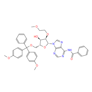N-苯甲酰基-5'-O-[双(4-甲氧基苯基)苯基甲基]-2'-O-(2-甲氧基乙基)腺苷