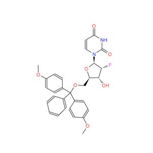 5'-O-[双(4-甲氧基苯基)(苯基)甲基]-2'-脱氧-2'-氟尿苷