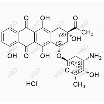 伊達(dá)比星雜質(zhì)8(鹽酸鹽),Idarubicin Impurity 8(Hydrochloride)