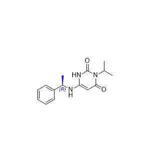 瑪伐凱泰雜質(zhì)01,(R)-3-isopropyl-6-((1-phenylethyl)amino)pyrimidine-2,4(1H,3H)-dione