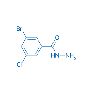 3-溴-5-氯苯甲酰肼