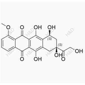 多柔比星EP杂质D 24385-10-2