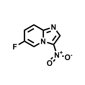 6-氟-3-硝基咪唑并[1,2-a]吡啶,6-Fluoro-3-nitroimidazo[1,2-a]pyridine