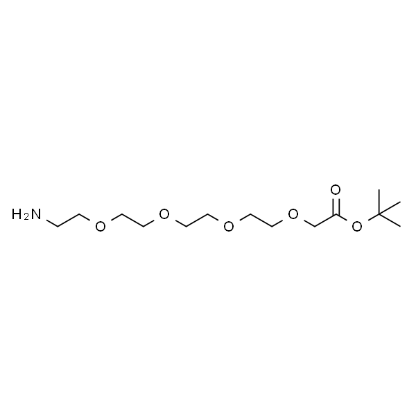 H2N-PEG4-CH2COOtBu,Amino-PEG4-t-butyl acetate