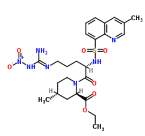 (2R,4R)-4-甲基-1-((S)-2-(3-甲基喹啉-8-磺胺基)-5-(3-硝基胍基)戊酰基)哌啶-2-羧酸乙酯,Argatroban-5