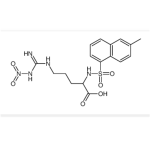 N2-(3-甲基-8-喹啉磺酰基)-NG-硝基-L-精氨酸