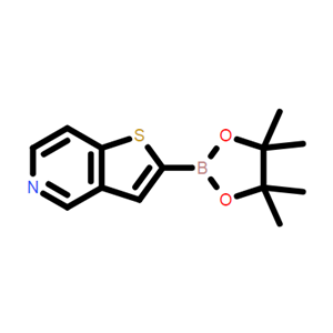 2-(4,4,5,5-四甲基-1,3,2-二氧硼雜環(huán)戊烷-2-基)噻吩并[3,2-c]吡啶；1018953-88-2