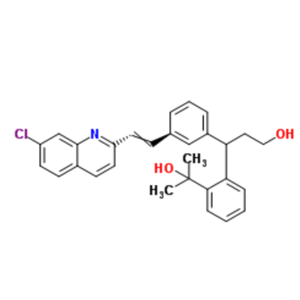 2-(2-(3-(2-(7-氯-2-喹啉基)-乙烯基苯基)-3-羥基丙基)苯基)-2-丙醇,[(S)-(E)]-2-[3-[3-[2-(7-chloro-2-quinolinyl)-ethenyl]-phenyl]-3-hydroxy propyl]-phenyl]-2-Propanol