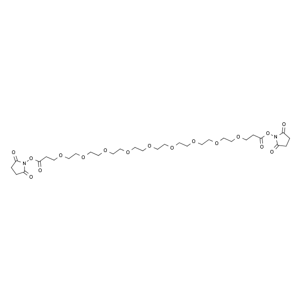 雙取代丙烯酸琥珀酰亞胺酯-二十四聚乙二醇,Bis-PEG25-NHS Ester