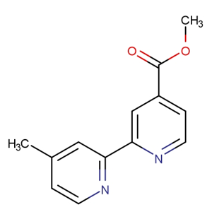 4'-甲基-2,2'-联吡啶-4-甲酸甲酯；142593-05-3；4'-Methyl-2,2'-bipyridine-4-carboxylic acid methyl ester