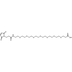 Mal-amido-PEG7-CH2CH2COOH,Mal-amido-PEG7-propionic acid