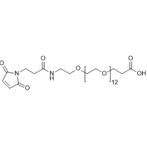 Mal-amido-PEG12-CH2CH2COOH,Mal-amido-PEG12-propionic acid