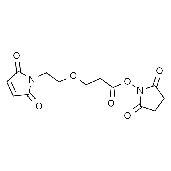 马来酰亚胺-一聚乙二醇-丙烯酸琥珀酰亚胺酯,Mal-PEG1-NHS ester