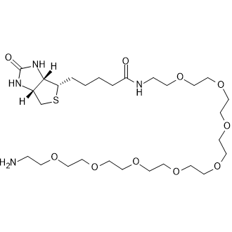 Biotin-PEG8-CH2CH2NH2,(+)-Biotin-PEG8-amine