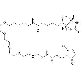 Biotin-PEG6-Mal,(+)-Biotin-PEG6-Maleimide