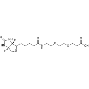 Biotin-PEG2-COOH,(+)-Biotin-PEG2-acid