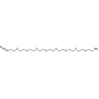 N3-PEG8-CH2CH2NH2,Azido-PEG8-amine