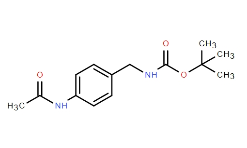 4-乙酰氨基芐基氨基甲酸叔丁酯,tert-Butyl 4-acetamidobenzylcarbamate