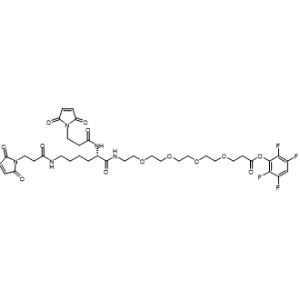 Bis-Mal-Lysine-PEG4-TFP ester