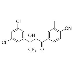 弗雷拉納中間體,4-[3-(3,5-Dichlorophenyl)-4,4,4-trifluoro-3-hydroxy-1-oxobutyl]-2-methylbenzonitrile