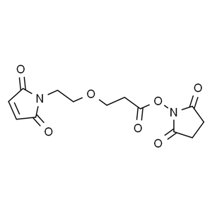 马来酰亚胺-一聚乙二醇-丙烯酸琥珀酰亚胺酯,Mal-PEG1-NHS ester