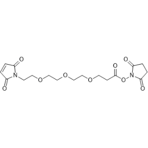 马来酰亚胺-PEG3-琥珀酰亚胺酯,Mal-PEG3-NHS ester