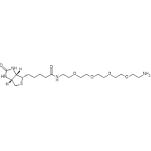 Biotin-PEG4-CH2CH2NH2