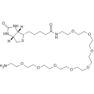 Biotin-PEG8-CH2CH2NH2,(+)-Biotin-PEG8-amine