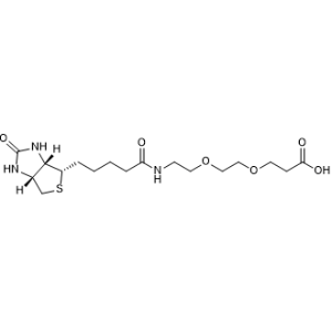 Biotin-PEG2-COOH,(+)-Biotin-PEG2-acid