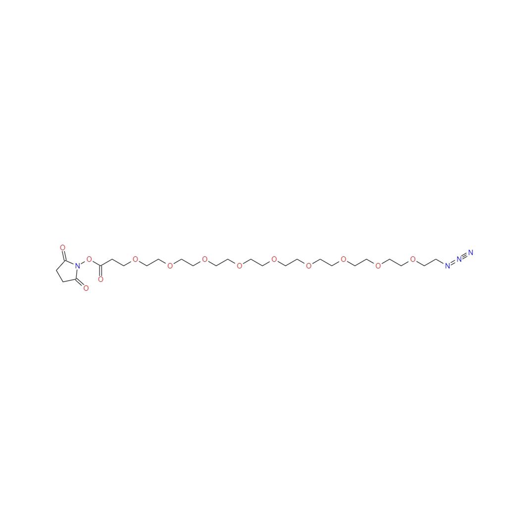 N3-PEG9-NHS,Azido-PEG9-NHS Ester