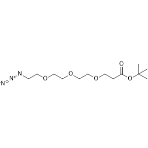 N3-PEG3-CH2CH2COOtBu,Azido-PEG3-t-butyl ester