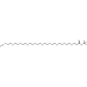 N3-PEG9-CH2CH2COOtBu,Azido-PEG9-t-butyl ester