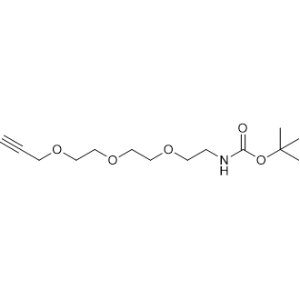 Propargyl-PEG3-NHBoc,t-Boc-N-Amido-PEG3-propargyl