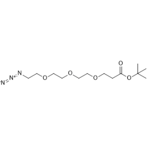 N3-PEG3-CH2CH2COOtBu,Azido-PEG3-t-butyl ester