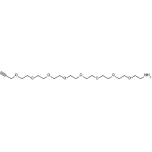 Propargyl-PEG8-NH2