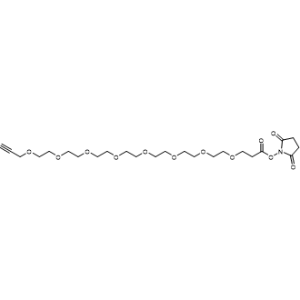 Propargyl-PEG8-NHS ester