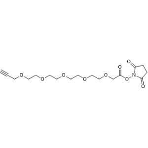 Propargyl-PEG4-CH2COONHS