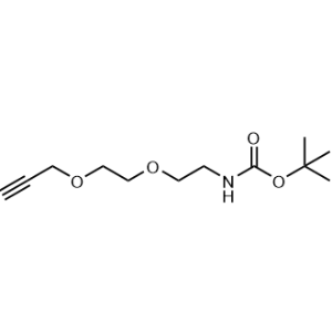 Propargyl-PEG2-NHBoc