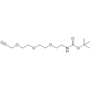 Propargyl-PEG3-NHBoc,t-Boc-N-Amido-PEG3-propargyl