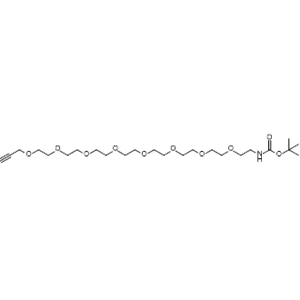 Propargyl-PEG8-NHBoc