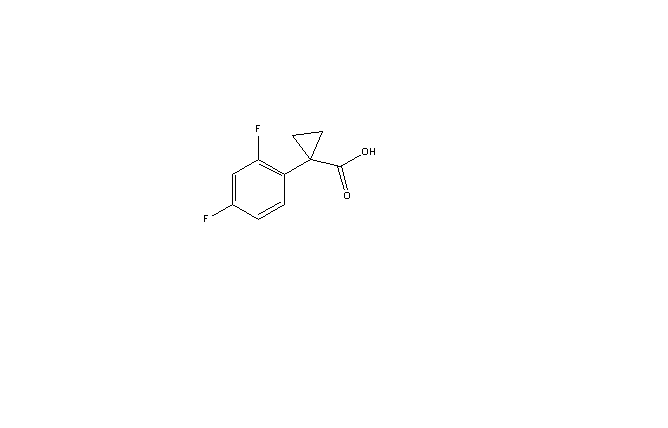 1-(2,4-二氟苯基)环丙烷甲酸,1-(2,4-difluorophenyl)cyclopropanecarboxylic acid