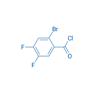 2-溴-4,5-二氟苯甲酰氯 