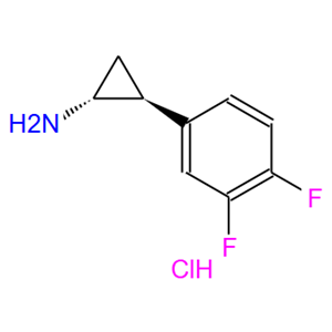 (1R,2S)-2-(3,4-二氟苯基)环丙胺盐酸盐,(1R,2S)-2-(3,4-difluorophenyl)cyclopropanaMine hydrochloride