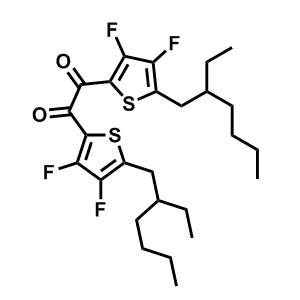 1,2-bis(5-(2-ethylhexyl)-3,4-difluorothiophen-2-yl)ethane-1,2-dione,1,2-bis(5-(2-ethylhexyl)-3,4-difluorothiophen-2-yl)ethane-1,2-dione